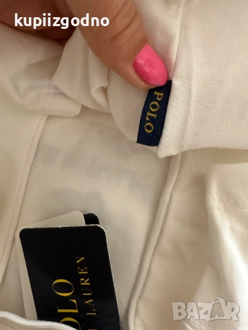 Polo Ralph Lauren Bear дамска бяла тениска мече, снимка 4 - Тениски - 53702061