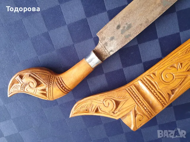 Ритуална кама,нож,кинжал, снимка 3 - Антикварни и старинни предмети - 50043684