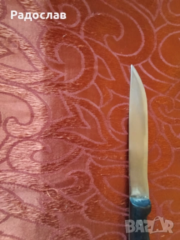  стар нож с рогова дръжка , снимка 4 - Ножове - 53843873