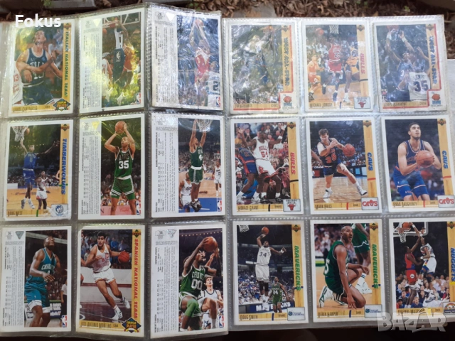 ОГРОМНА УНИКАЛНА КОЛЕКЦИЯ БАСКЕТБОЛНИ КАРТИЧКИ, снимка 5 - Антикварни и старинни предмети - 53512272