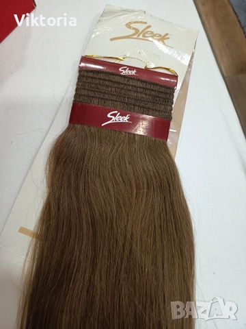 Индийска естествена коса 110гр.50см., снимка 5 - Аксесоари за коса - 52662283