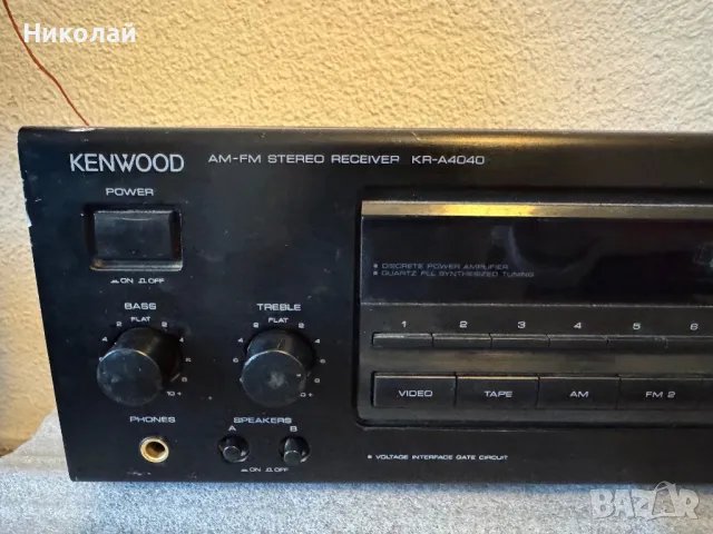 KENWOOD KR-A4040 Стерео Ресивер, снимка 4 - Ресийвъри, усилватели, смесителни пултове - 49297143