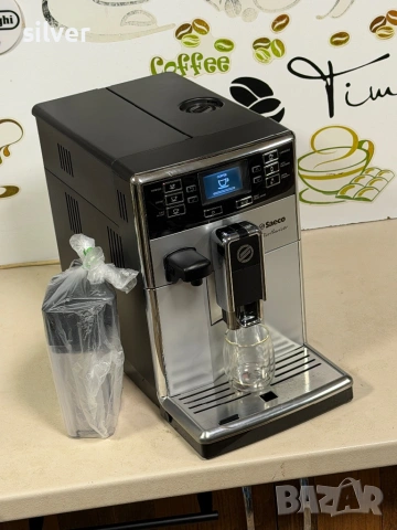 Кафемашина кафе автомат Saeco PicoBarista с гаранция, снимка 10 - Кафемашини - 53690835