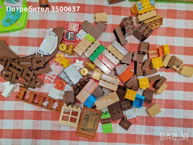 Маша и Мечок. Лего комплект (126 детайла) , снимка 2 - Конструктори - 53973401