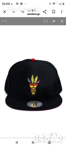 Шапка - Crash Bandicoot Aku Aku Snapback - Нова и оригинална

, снимка 3 - Шапки - 46364125