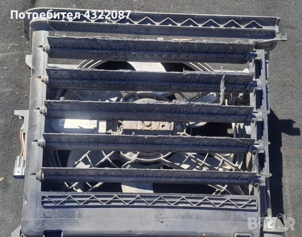 Перка охлаждане / Дифузьор БМВ / BMW E46 2.0 D 136к.с., снимка 3 - Части - 51897531