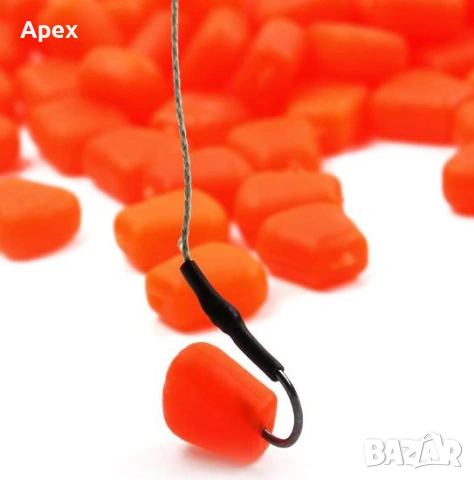 Силиконова царевица за риболов. Плуваща Изкуствена Царевица Аромат Ягода. Floating Pop Up. Царевичка