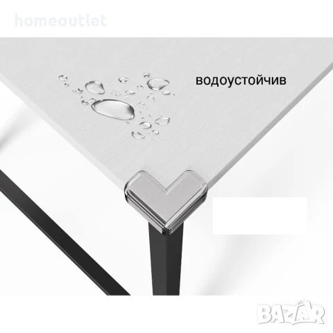 ПРОМОЦИЯ Компактно офис бюро с две текстилни чекмеджета HOMIDEC AD-DNZ83-57-10,5/FY-DE-DLZ01021005, снимка 5 - Бюра - 50767311