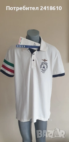 Aeronautica Militare Pique Cotton  Mens Size XL - 2XL НОВО! ОРИГИНАЛ! Мъжка Тениска!, снимка 8 - Тениски - 53904530