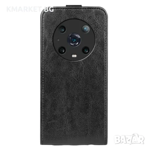 Honor Magic4 Pro Flip3 Кожен Калъф и Протектор, снимка 6 - Калъфи, кейсове - 48963694