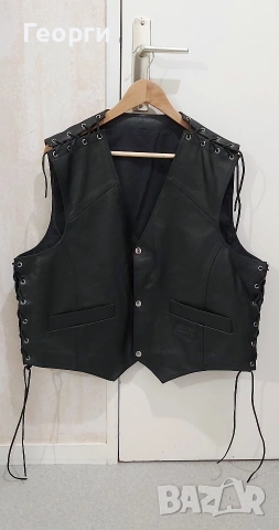 Кожен мото елек L ,XL ,XXL 