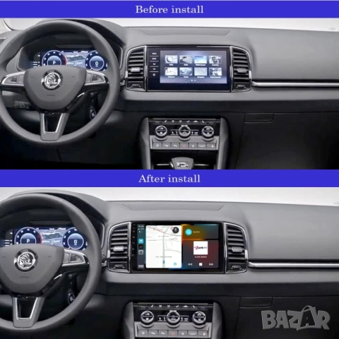 Мултимедия за Skoda Kodiaq, Karoq, 2016-2018, Android, навигация, плеър, Андроид 2DIN, Шкода Кодиак, снимка 6 - Аксесоари и консумативи - 51612354
