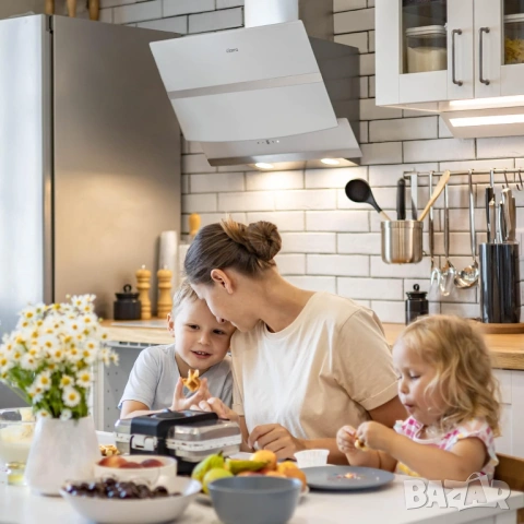 CIARRA CBCW6736N Наклонен абсорбатор 60 см 650 м³/ч Клас A++, снимка 3 - Абсорбатори - 53264234