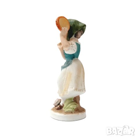 Старинна порцеланова фигурка на танцуващо момиче(4.2), снимка 4 - Антикварни и старинни предмети - 46374681