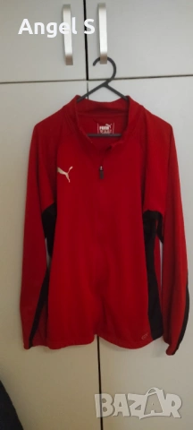 Червен спортен суичър Puma 