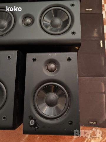 Тонколони 5 център и съраунд Denon , снимка 2 - Тонколони - 53745275