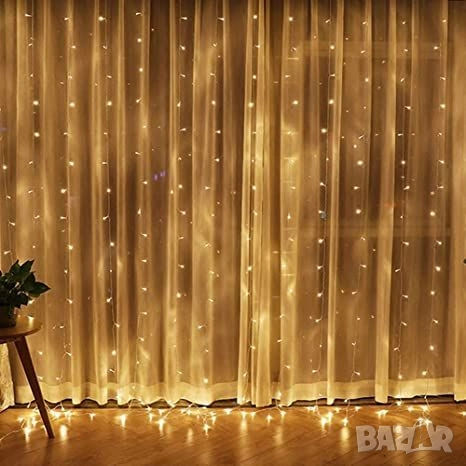 LED светеща завеса