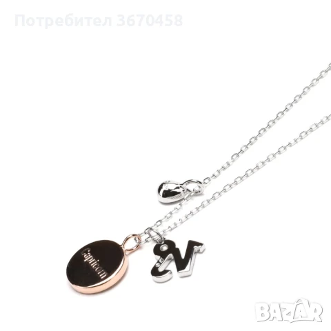 Колие Swarovski Zodiac Pendant-Capricorn horoscope 5349216 Зодиак Козирог елемент , снимка 6 - Колиета, медальони, синджири - 51365746