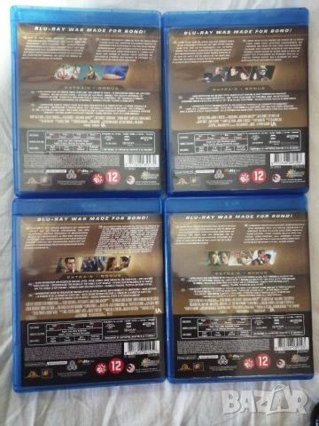 11 BR-DVD/PCCD Bond&Lara Croft, снимка 2 - DVD филми - 45342341