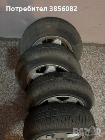 Джанти- алуминиеви 13 цола с гуми BFGoodrich- 165/70/R13, снимка 8 - Гуми и джанти - 53060941