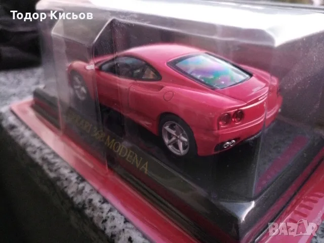 Нов в блистер! 1:43 Ferrari Modena Altaya , снимка 2 - Колекции - 47241283