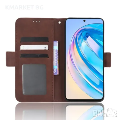 Huawei Honor X8a Wallet Калъф и Протектор, снимка 8 - Калъфи, кейсове - 48948140