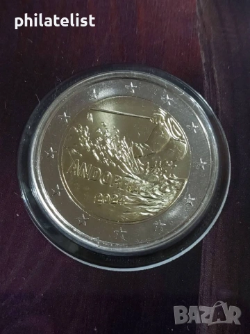 Андора 2024 - 2 евро - Ски-спорт в Андора Coincard BU , снимка 2 - Нумизматика и бонистика - 53698788