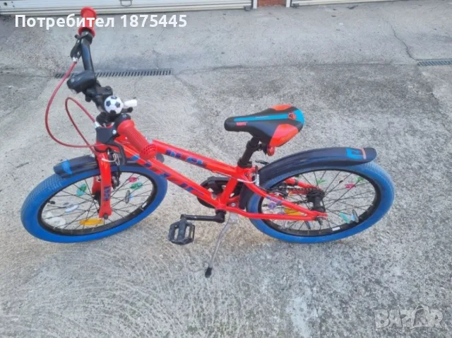 Детско колело / велосипед DRAG/ДРАГ RUSH 20 инча, снимка 7 - Детски велосипеди, триколки и коли - 49814994