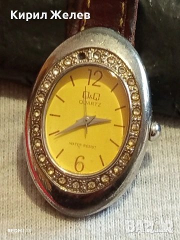 Модерен дамски часовник Q)Q QUARTZ JAPAN много красив стилен дизайн 44764, снимка 3 - Дамски - 53491493