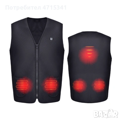 Термо елек унисекс с usb свързване, снимка 2 - Елеци - 53209401