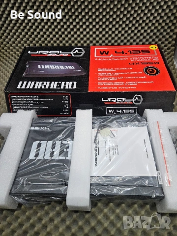 4 канален Усилвател SQ Урал Warhead W4.135 клас АБ , снимка 8 - Ресийвъри, усилватели, смесителни пултове - 53669959