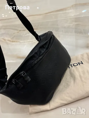 Мъжка чанта естествена кожа Louis Vuitton , снимка 7 - Чанти - 48577906