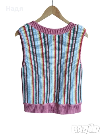 Дамски пуловер без ръкави Wrangler, снимка 3 - Блузи с дълъг ръкав и пуловери - 53477311