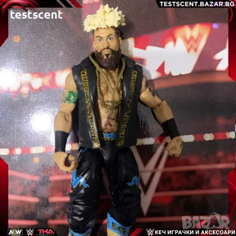 Екшън фигура WWE Enzo Amore Ензо Аморе Elite Mattel action figure играчка, снимка 1 - Колекции - 48502861