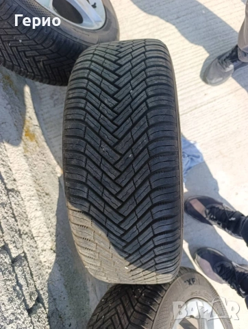 Комплект джанти с гуми за Пежо , снимка 5 - Гуми и джанти - 53902642