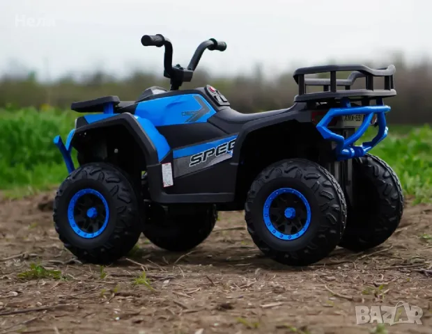 Акумулаторен бъги MINI 4X4 12V,MP3 плейър, с меки гуми и WiFi дистанционно с Кожена седалка, снимка 7 - Електрически играчки - 50269863