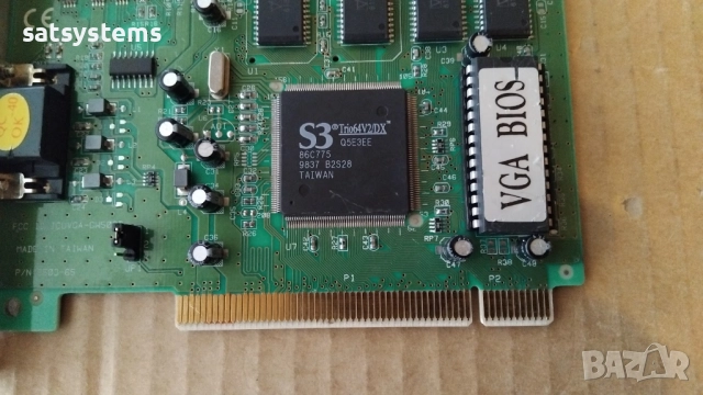 Видео карта S3 Super Trio 64V2/DX Gainward GW503D 2MB PCI, снимка 8 - Видеокарти - 38961415