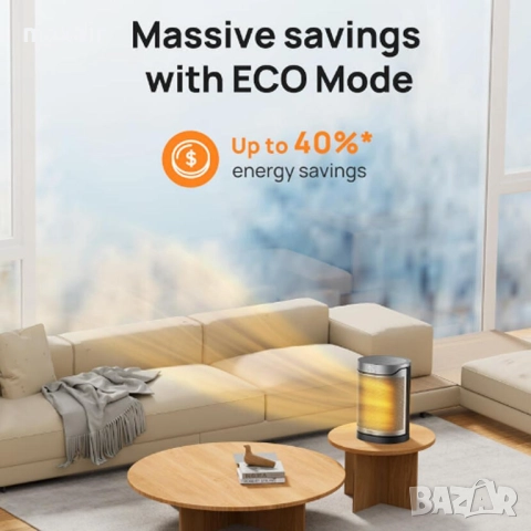 Вентилаторна печка DREO Atom 318*Гаранция 2 години, снимка 7 - Печки, фурни - 52772716