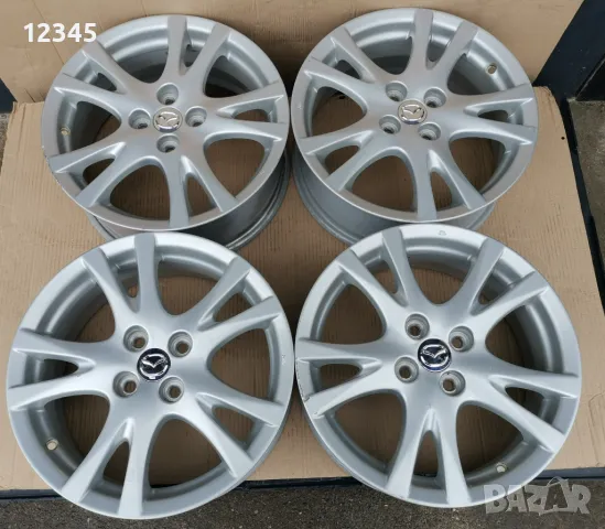 16’’4x100 originalni za mazda 16”4х100 оригинални за мазда-№641, снимка 1 - Гуми и джанти - 49543317