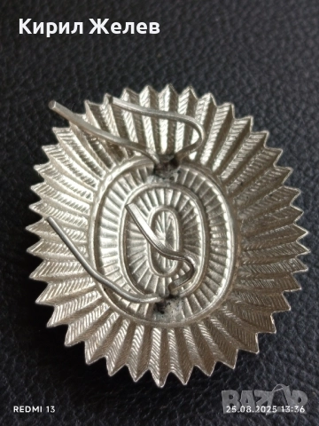 Рядка кокарда ВОЕННОМОРСКИ ФЛОТ СИЛИ стара за КОЛЕКЦИОНЕРИ 32371, снимка 4 - Други ценни предмети - 51482657