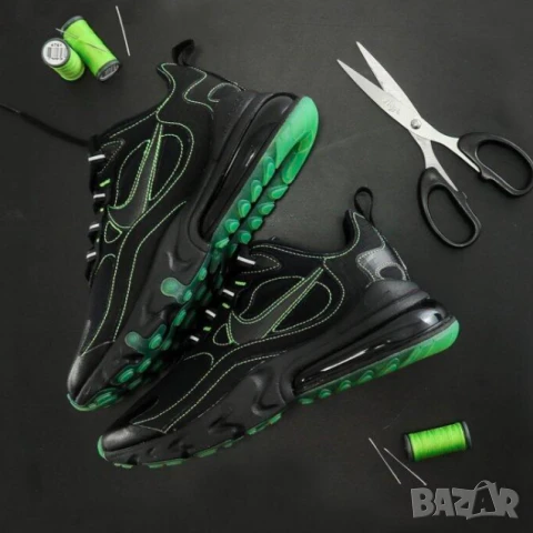  Nike Air Max 270 React SP ‘Electric Green’ номер 45 оригинални маратонки , снимка 4 - Маратонки - 50676747