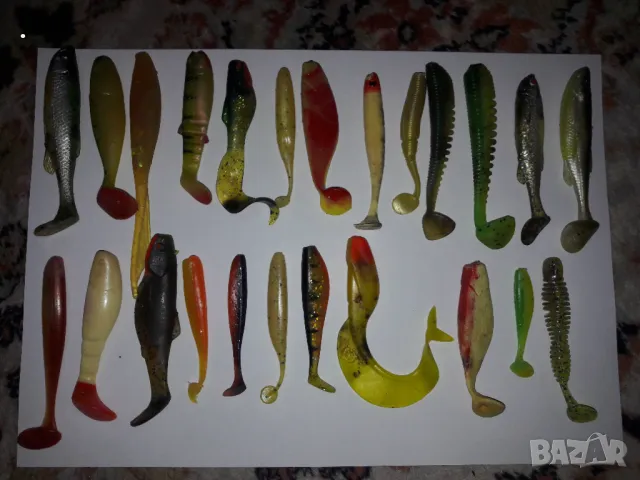 Силиконови примамки за риболов