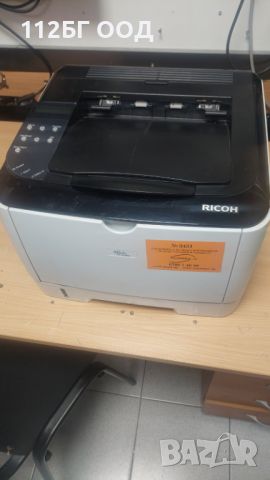 Лазерен принтер Ricoh Aficio SP 3500N , снимка 3 - Принтери, копири, скенери - 46349777