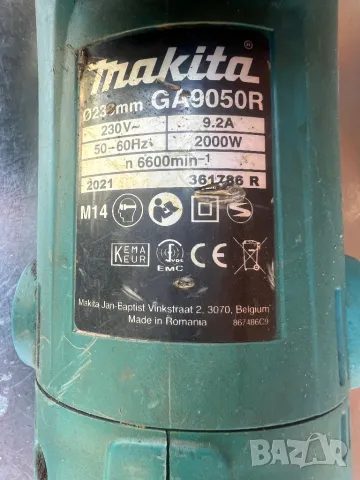 Продавам Ъглошлайф Makita GA9050 / 230 mm, снимка 6 - Други инструменти - 46852531