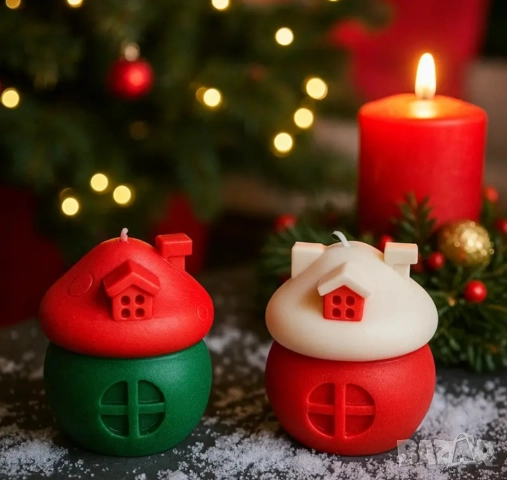 Силиконова форма молд къщичка 