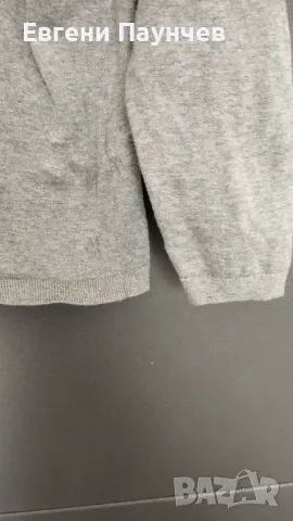 Мъжки пуловер Marc ó Polo размер ,L(M) сив като нов, снимка 5 - Пуловери - 49993725