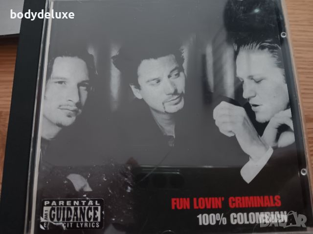 FUN LOVIN' CRIMINALS "100% COLOMBIAN", снимка 1 - CD дискове - 31505544