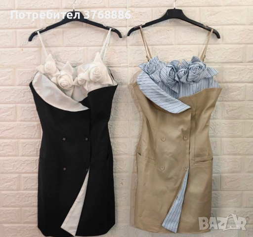 Рокля по модел ня LBD, снимка 4 - Корсети, бюстиета, топове - 53390787