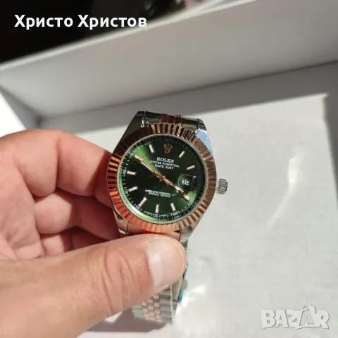 Мъжки луксозни часовници Rolex Oyster Perpetual Datejust , снимка 7 - Мъжки - 46942600