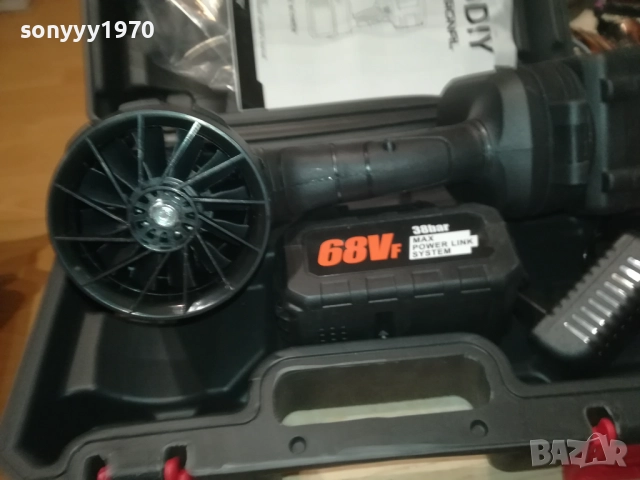 ДУХАЛКА С 2 БАТЕРИИ ЗАРЯДНО И КУФАР 2708251712, снимка 2 - Винтоверти - 51512198